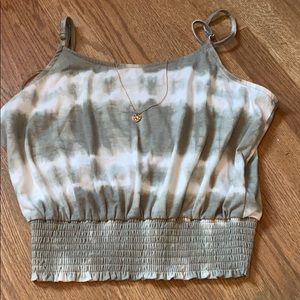 Kohls! Grey and white tank top shirt!